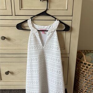 Lilly Pulitzer White Tank Top